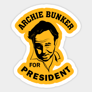 Archie for President Sticker